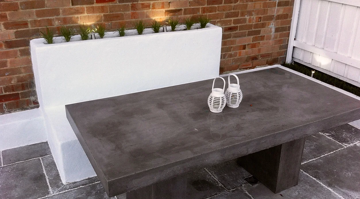 CONCRETE DINING TABLE